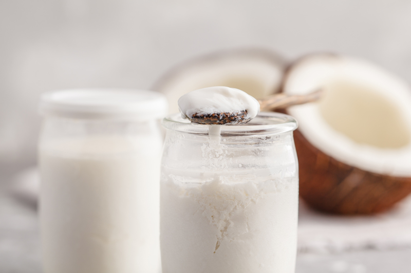 Coconut Milk Curd