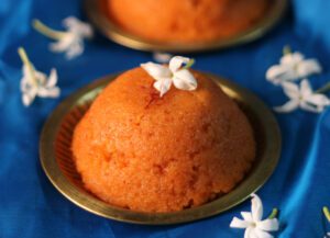 Mango Sheera Vegan Version