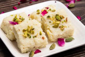 Vegan Malai Barfi