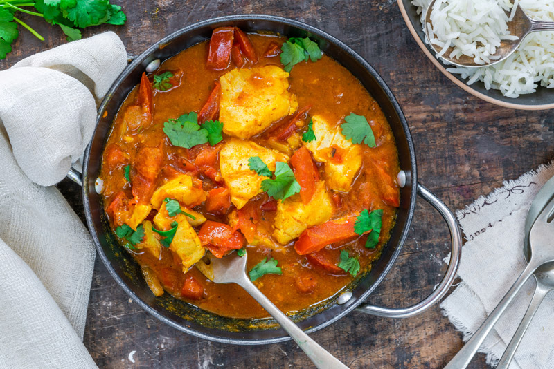 Fish Curry Vegan Version