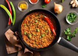 Vegan Kheema
